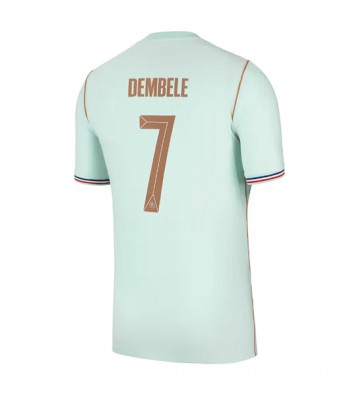 Frankrike Ousmane Dembele #7 Bortatröja VM 2026 Kortärmad